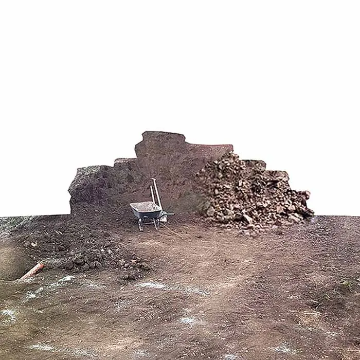 Betonový altán – jeskyně